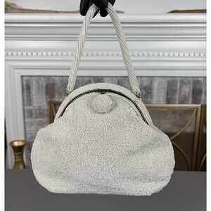 👜 Vintage Hand Made Pearl Handbag Hong Kong – Old Money Unique One Of A Kind